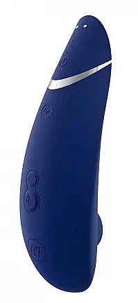 PRZECENA! Podciśnieniowy stymulator łechtaczki, niebieski - Womanizer Premium 2 Blueberry * — Zdjęcie N2
