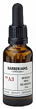 Kup Odżywczy olejek do układania brody - Barberians. Copenhagen №A3 Burned Pine Beard Oil