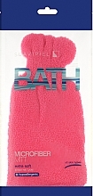 Rękawica kąpielowa, neonowy róż - Suavipiel Bath Micro Fiber Mitt Extra Soft — Zdjęcie N1