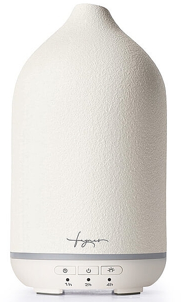 Ultradźwiękowy dyfuzor ceramiczny, biały - Fagnes Relax Om Aroma Diffuser  — Zdjęcie N1