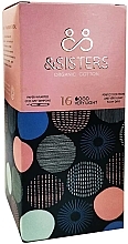 Tampony z aplikatorem, 16 szt. - &Sisters Eco-Applicator Tampons Very Light — Zdjęcie N1