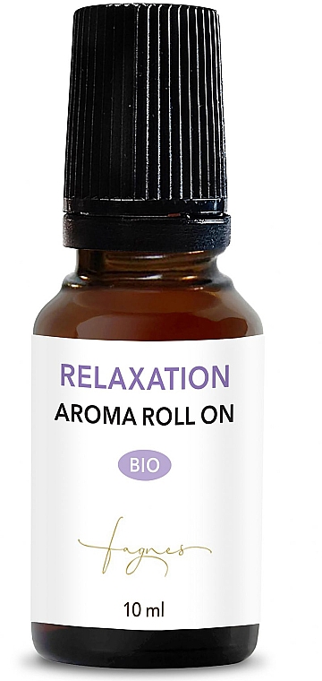 Mieszanka olejków eterycznych, roll-on - Fagnes Aromatherapy Bio Relaxation Aroma Roll On — Zdjęcie N1