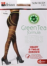 PRZECENA! Rajstopy damskie Slim Body 15 DEN, claro - Adrian * — Zdjęcie N1