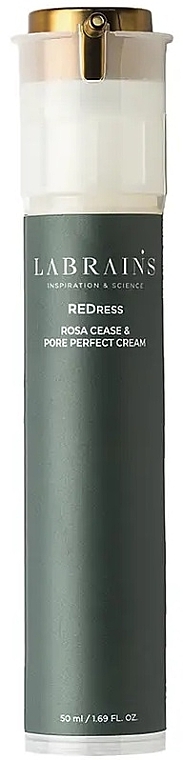 Krem do twarzy przeciw trądzikowi różowatemu i rozszerzonym porom - Labrains Redress Rosa Cease & Pore Perfect Cream (uzupełnienie) — Zdjęcie N1