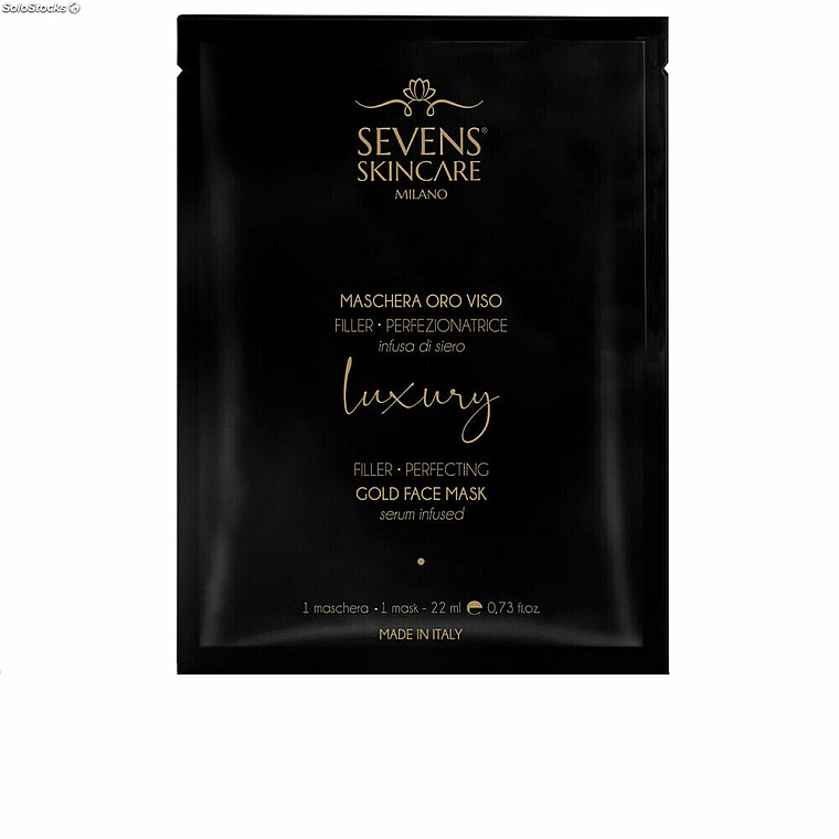 Maska do twarzy - Sevens Skincare Luxury Gold Face Mask — Zdjęcie N1