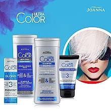 Odżywka do włosów blond, rozjaśnianych i siwych - Joanna Ultra Color System — Zdjęcie N4