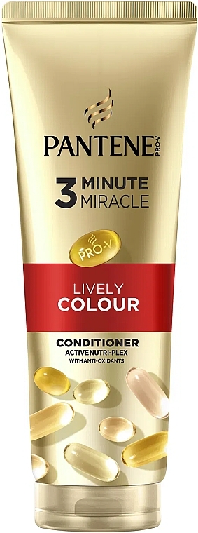 Odżywka do włosów - Pantene Pro-V Lively Colour 3 Minute Miracle Conditioner — Zdjęcie N1