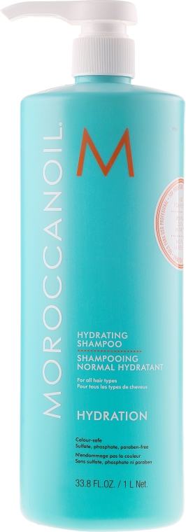 Nawilżający szampon do włosów - Moroccanoil Hydrating Shampoo — Zdjęcie N2