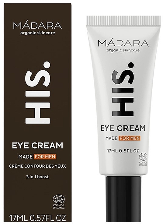 Krem pod oczy dla mężczyzn - Madara Cosmetics HIS Eye Cream — Zdjęcie N1