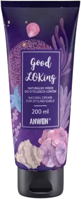 Krem do stylizacji loków - Anwen Good Loking Natural Cream For Styling Curls — Zdjęcie N1