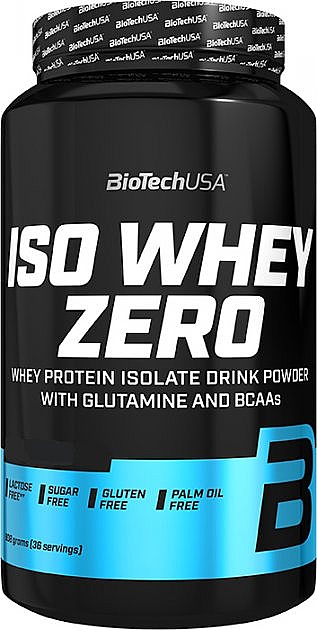 Odżywka Białkowa Czekolada - BiotechUSA ISO Whey Zero Lactose Free Chocolate Protein — Zdjęcie N1