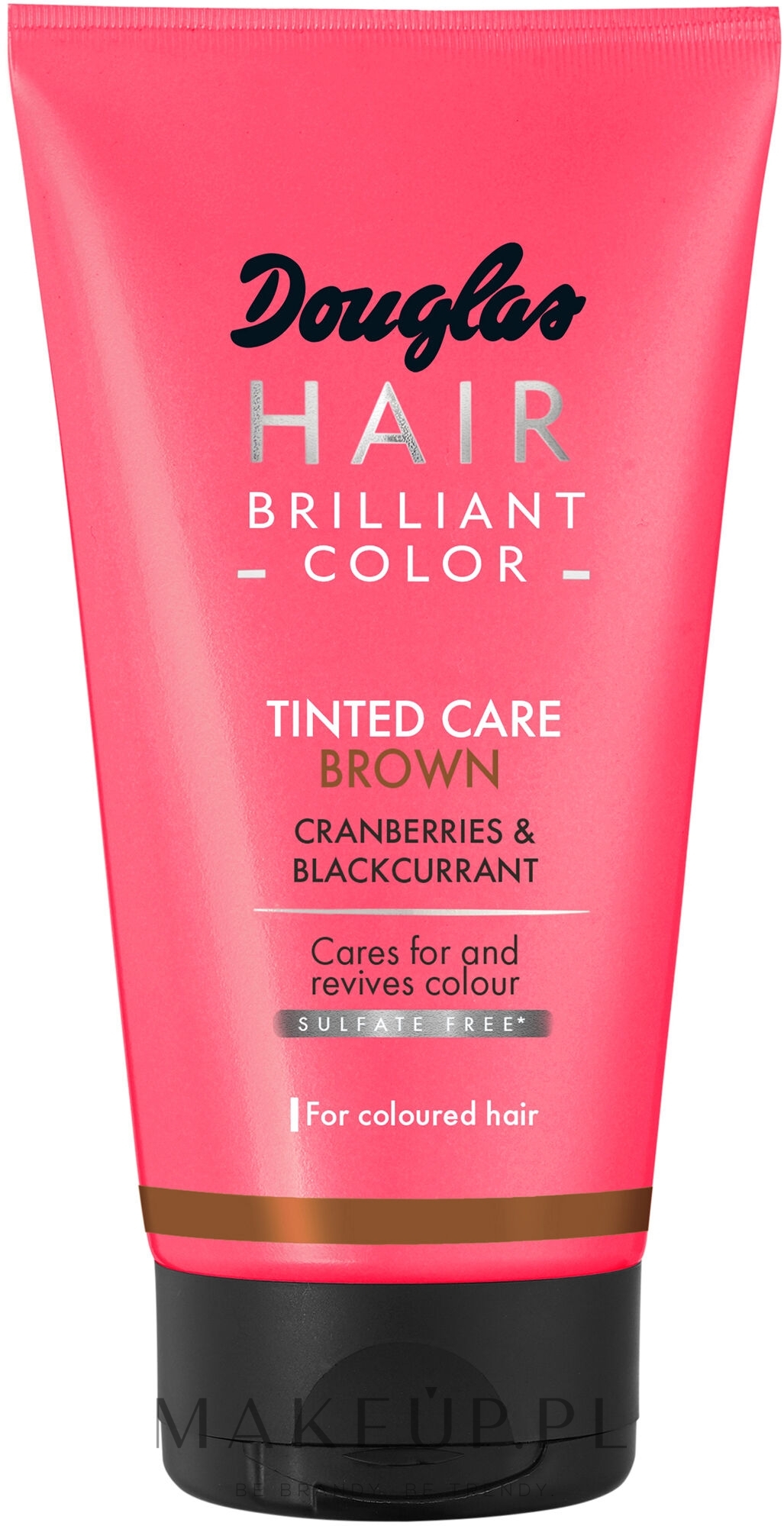 Maska do włosów farbowanych - Douglas Hair Brilliant Color Tinted Care — Zdjęcie Brown