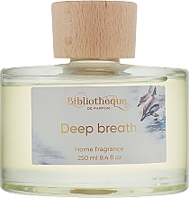 Dyfuzor Deep Breath - Bibliotheque de Parfum — Zdjęcie N5