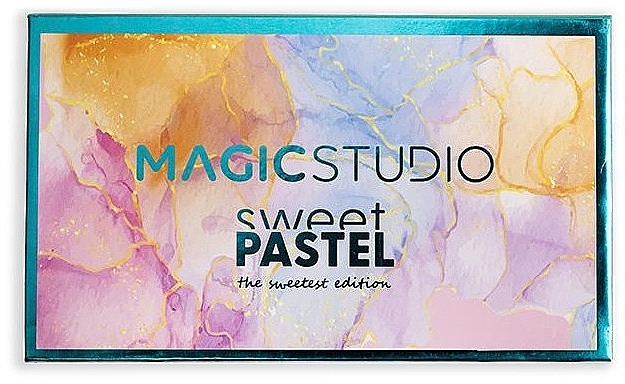 Paleta cieni do powiek - Magic Studio Sweet Pastel Special Edition — Zdjęcie N2