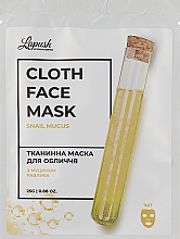 Kup Maska w płachcie ze śluzem ślimaka - Lapush Cloth Snail Mucus Face Mask