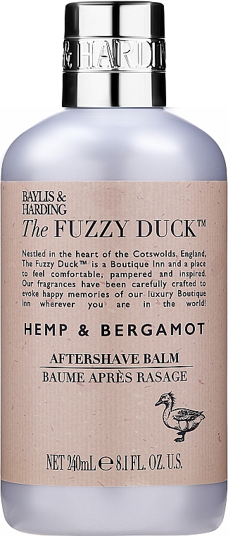 Zestaw - Baylis & Harding The Fuzzy Duck (sh/gel 240 ml + after/sh/lot 240 ml + soap 100 g) — Zdjęcie N4