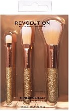 Kup Zestaw pędzli do makijażu, 3 szt. - Makeup Revolution London Brushes Mini Brush Set