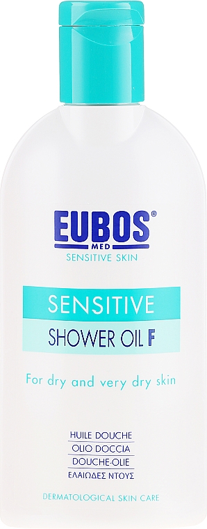 Olejek F pod prysznic - Eubos Med Sensitive Skin Sensitive Shower Oil F — Zdjęcie N2