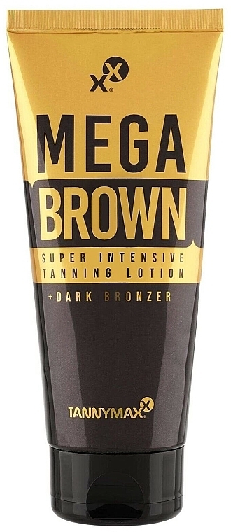 Brązujący balsam do opalania - Tannymaxx Mega Brown Super Intensive Tanning Lotion + Dark Bronzer — Zdjęcie N1