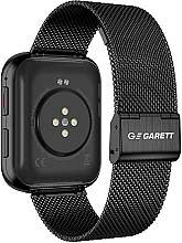 Smartwatch, czarny metal - Garett Smartwatch GRC MAXX Black Steel — Zdjęcie N6