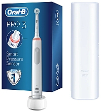 Kup Elektryczna szczoteczka do zębów z białym etui - Oral-B Pro 3