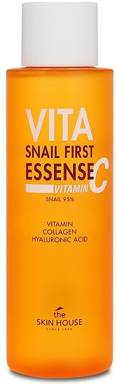 Tonik do twarzy - The Skin House Vita Snail First Essense Vitamin C — Zdjęcie N1