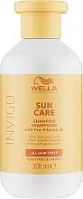 Nawilżający szampon do włosów po opalaniu - Wella Professionals Invigo Sun After Sun Cleansing Shampoo — Zdjęcie N2