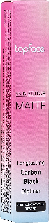 Matowy eyeliner w płynie - TopFace Dipliner Matte — Zdjęcie N2