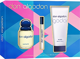 Kup Don Algodon Mujer - Zestaw (edt 100 ml + b/lot 200 ml + edt 10 ml)