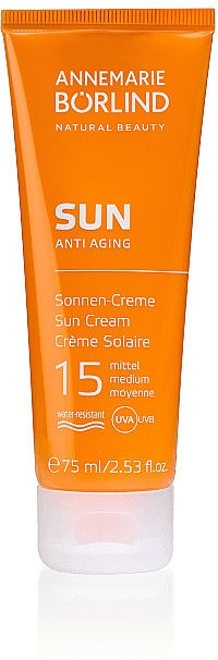 Krem przeciwsłoneczny SPF15 - Annemarie Borlind Sun Anti Aging Sun Cream SPF 15 — Zdjęcie N1