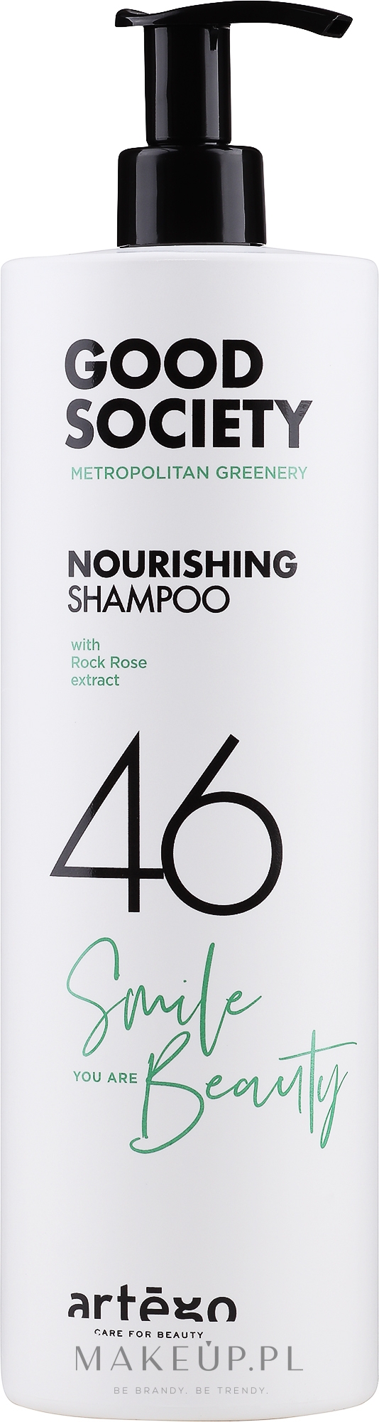 Keratynowy szampon do włosów - Artego Good Society Nourishing 46 Shampoo — Zdjęcie 1000 ml