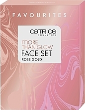 Zestaw do makijażu - Catrice More Than Glow Face Set Rose Gold (tint 15 ml + highlighter 5,9 g + powder 8 g) — Zdjęcie N3