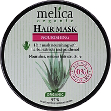 Kup Odżywcza maska do włosów z ekstraktem ziołowym i pantenolem - Melica Organic Nourishing Hair Mask