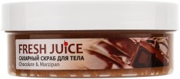 Scrub do ciała - Fresh Juice Chocolate and Marzipan — Zdjęcie N2