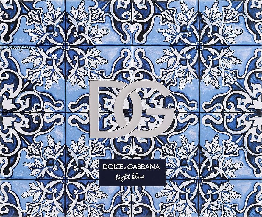 Dolce & Gabbana Light Blue Pour Homme - Zestaw (edt/125ml + edt/40ml) — Zdjęcie N2