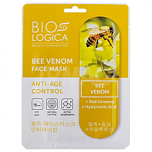 Kup PRZECENA! Maska z jadem pszczelim Przeciwstarzeniowa pielęgnacja - Biologica Bee Venom Face Mask *