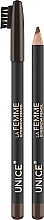 Kredka do brwi z pędzelkiem - Unice La Femme Eyebrow Pencil — Zdjęcie N1