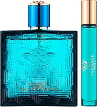 Versace Eros Set - Zestaw (edt 100 ml + edt 10 ml + bag) — Zdjęcie N2