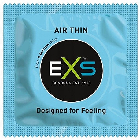 Cienkie prezerwatywy, 3 szt. - EXS Condoms Air Thin — Zdjęcie N1