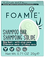 Kup Szampon w kostce do włosów suchych z ekstraktem z aloesu - Foamie Shampoo Bar Take Me Aloe Way Travel Size