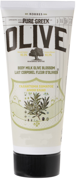 Nawilżające mleczko do ciała Kwiat oliwny - Korres Pure Greek Olive Body Milk Olive Blossom — Zdjęcie N1