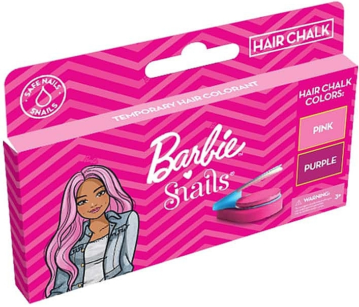 Kredy do włosów dla dzieci - Snails Barbie Hair Chalk — Zdjęcie N1