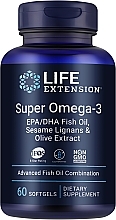 Kwas Omega-3 w żelowych kapsułkach - Life Extension Super Omega-3 — Zdjęcie N1