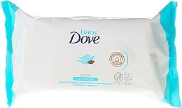 Kup Chusteczki nawilżane dla dzieci, 50 szt. - Dove Baby Care Rich Moisture Wipes
