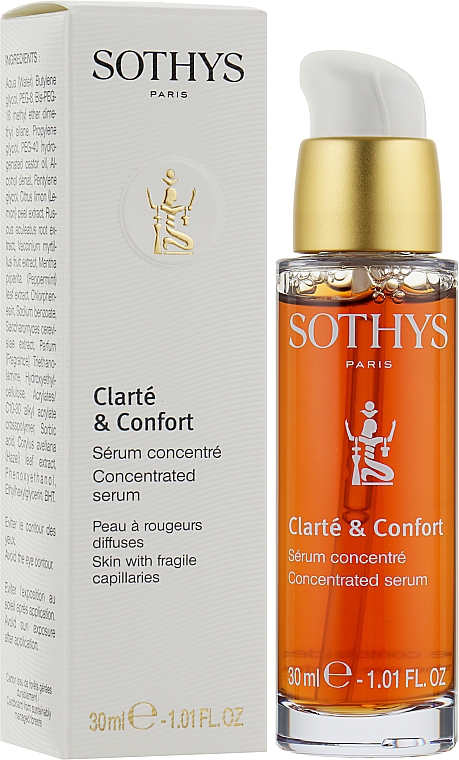Serum rozświetlające - Sothys Clarte&Confort Concentrated Serum — Zdjęcie N2