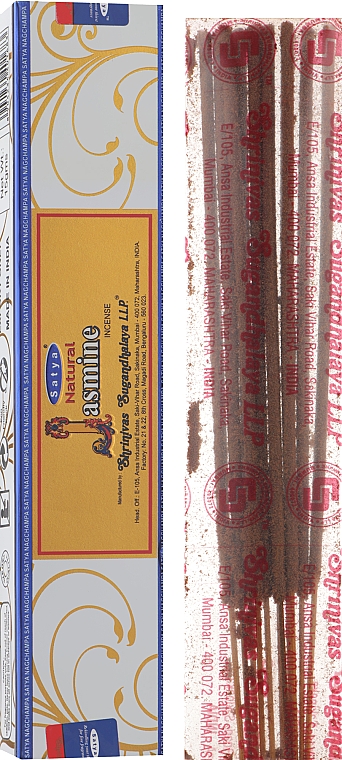 Kadzidło indyjskie Jaśmin - Satya Jasmine Incense — Zdjęcie N1