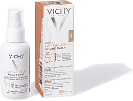 Fluid przeciw fotostarzeniu się skóry - Vichy Capital Soleil UV-Age Daily SPF 50+ — Zdjęcie N2