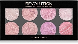 PRZECENA! Paletka różów do policzków - Makeup Revolution Blush Palette * — Zdjęcie N4
