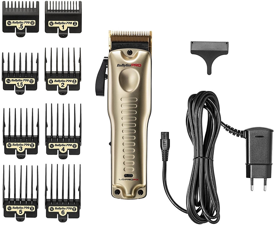 Maszynka do strzyżenia włosów - BaByliss Pro FX825GE LO-PRO FX Gold — Zdjęcie N4