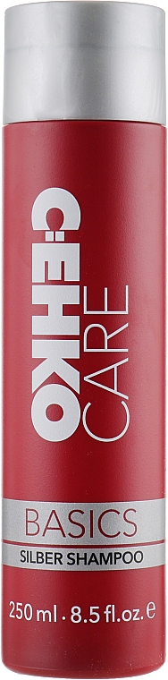 Srebrny szampon - C:EHKO Basics Line Silber Shampoo — Zdjęcie N1